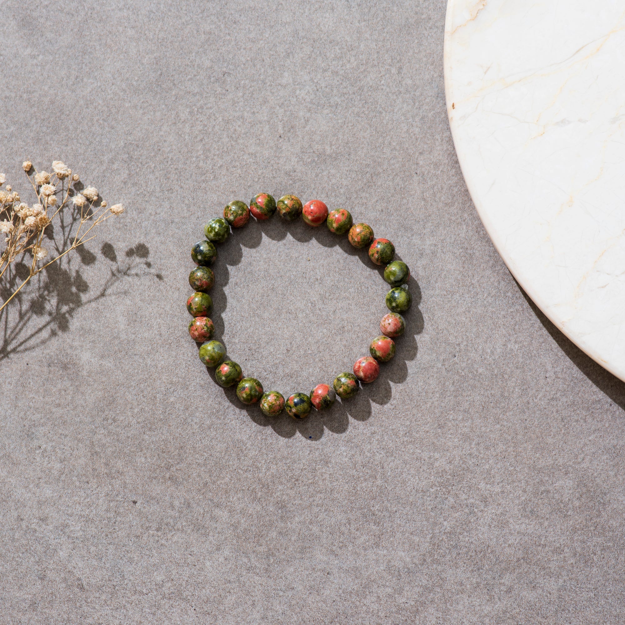 Unakite Bracelet